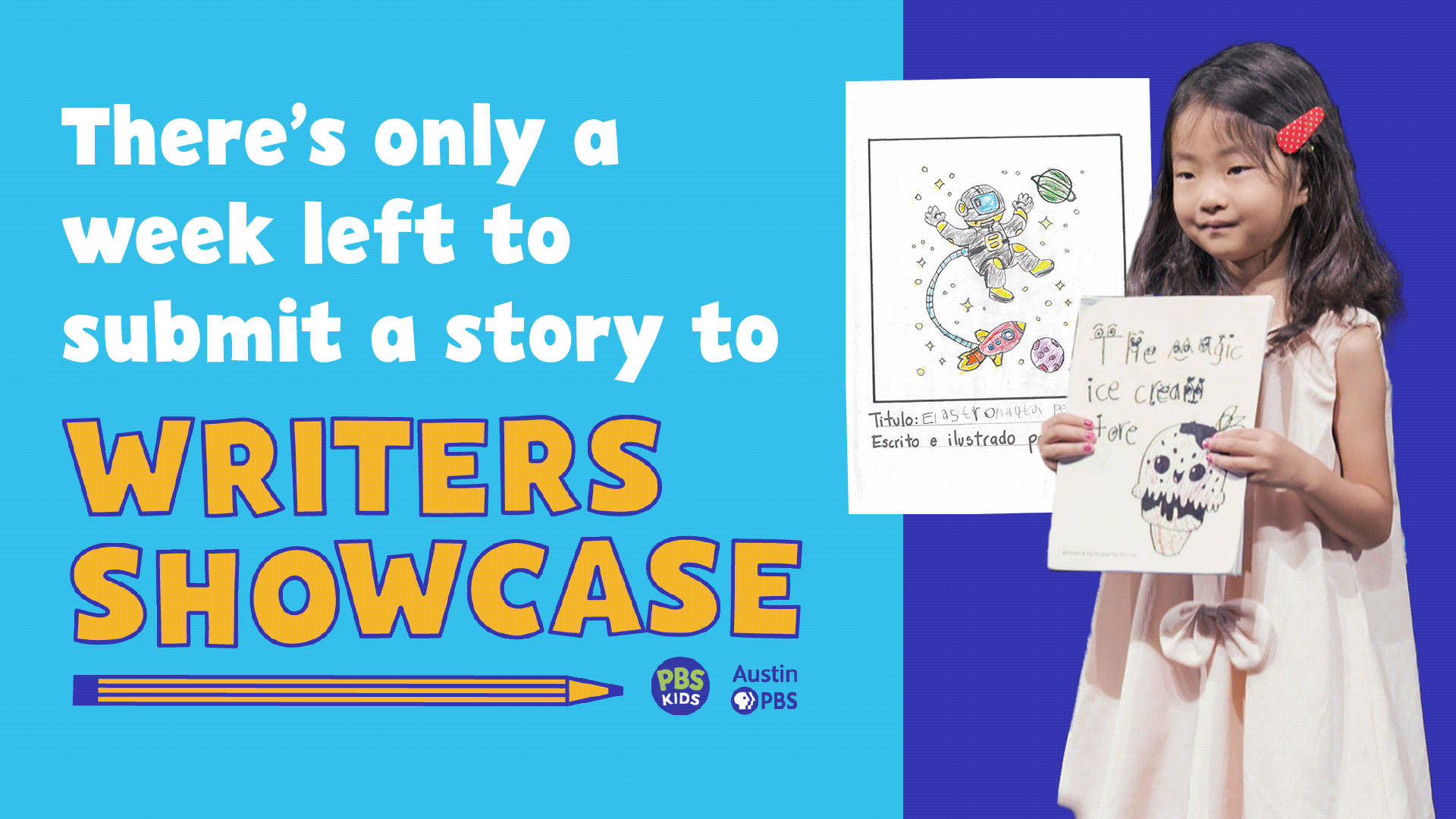 One Week Left to Submit to the Austin PBS Writers Showcase!