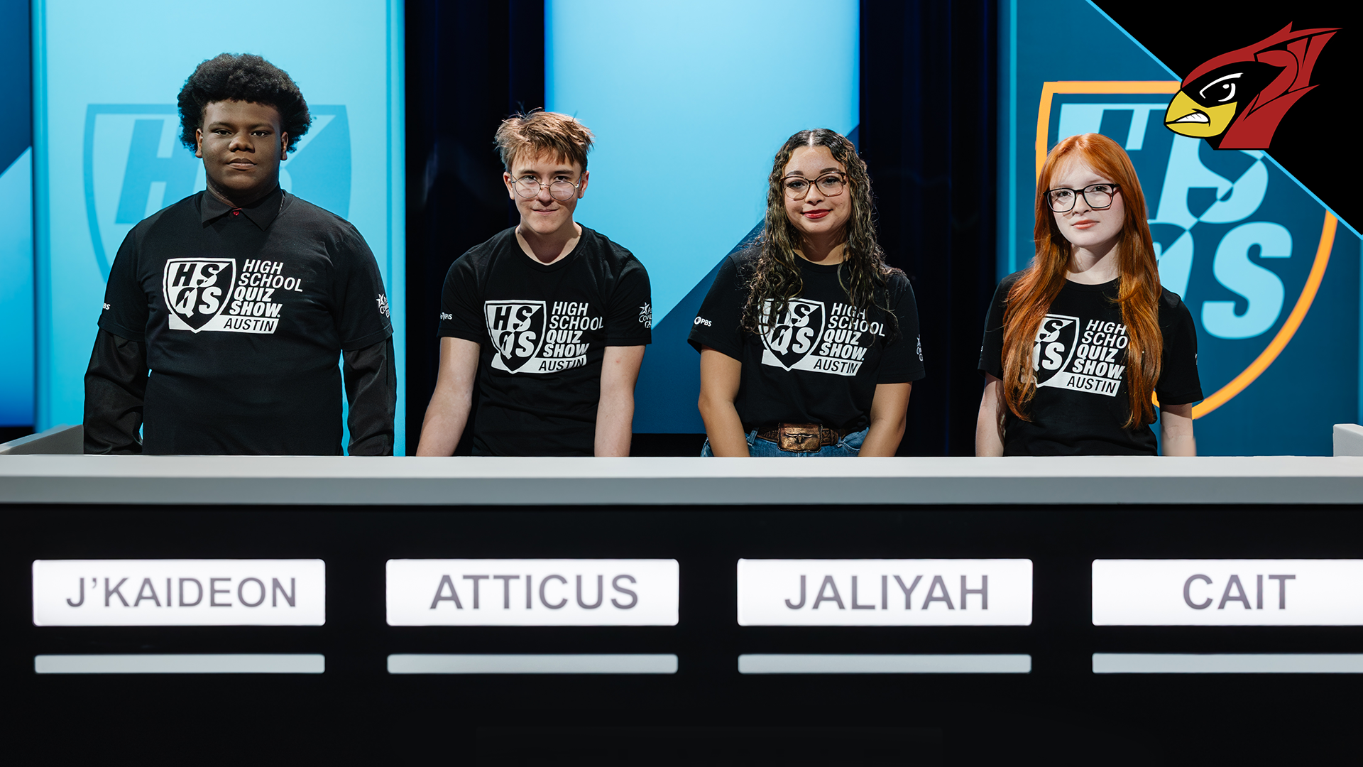 Del Valle High School Team: J'Kaideon, Atticus, Jaliyah, Cait