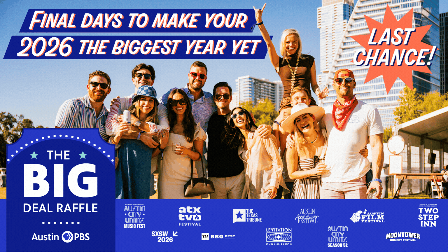 Enter NOW For Access to Austin’s Hottest Events