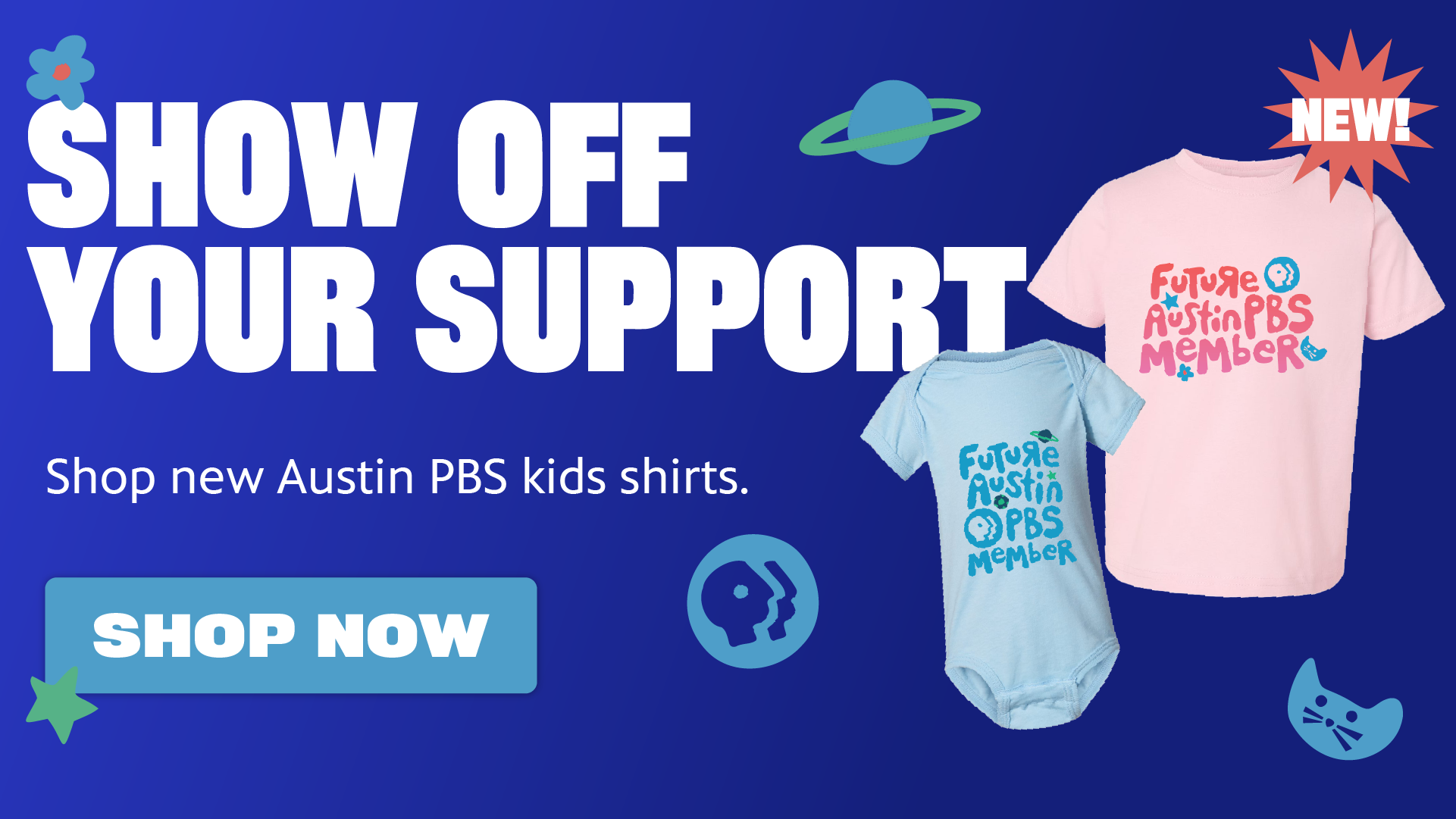 New Austin PBS Merch is Here