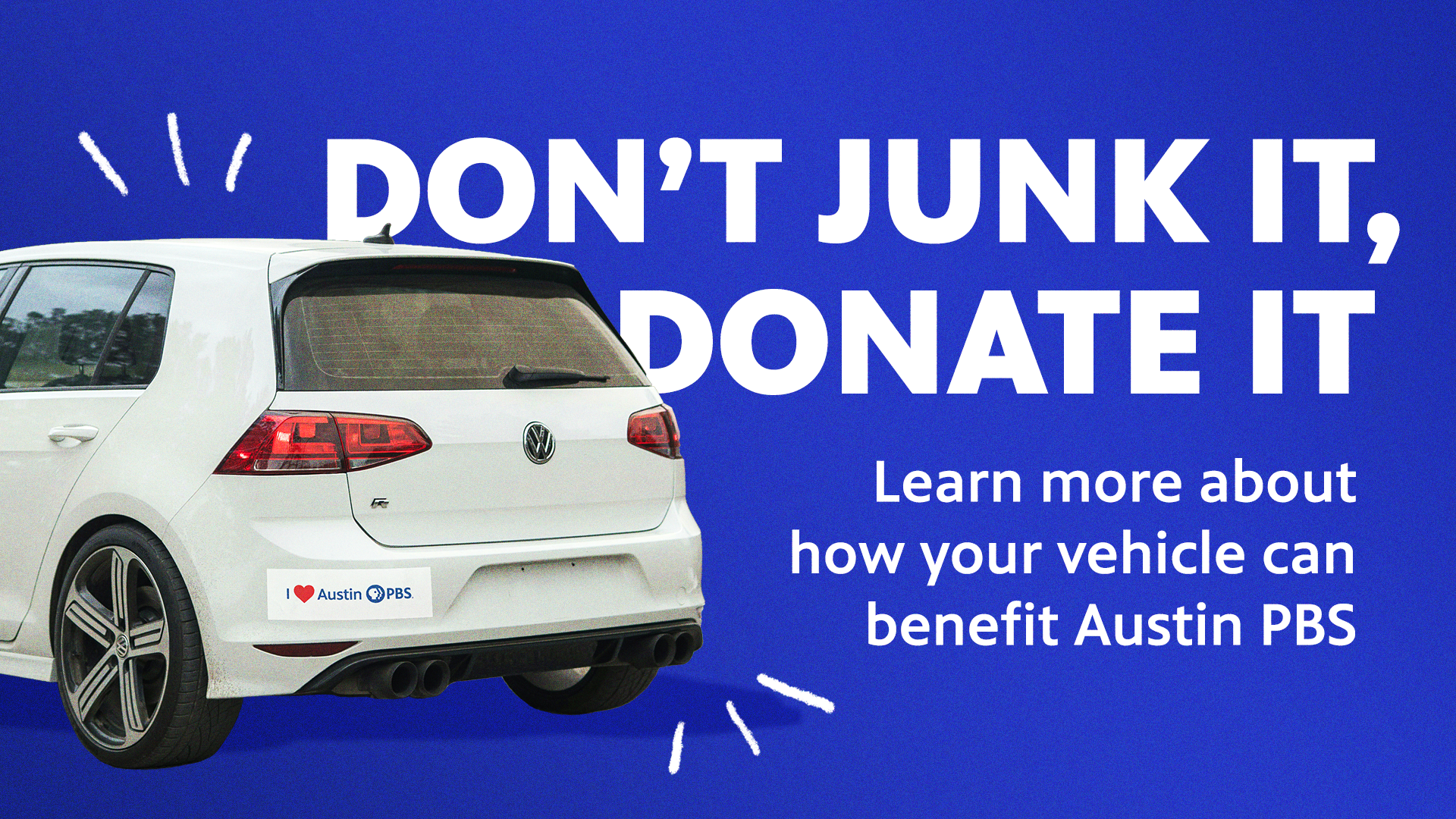 Donate Your Car or Vehicle to Austin PBS 