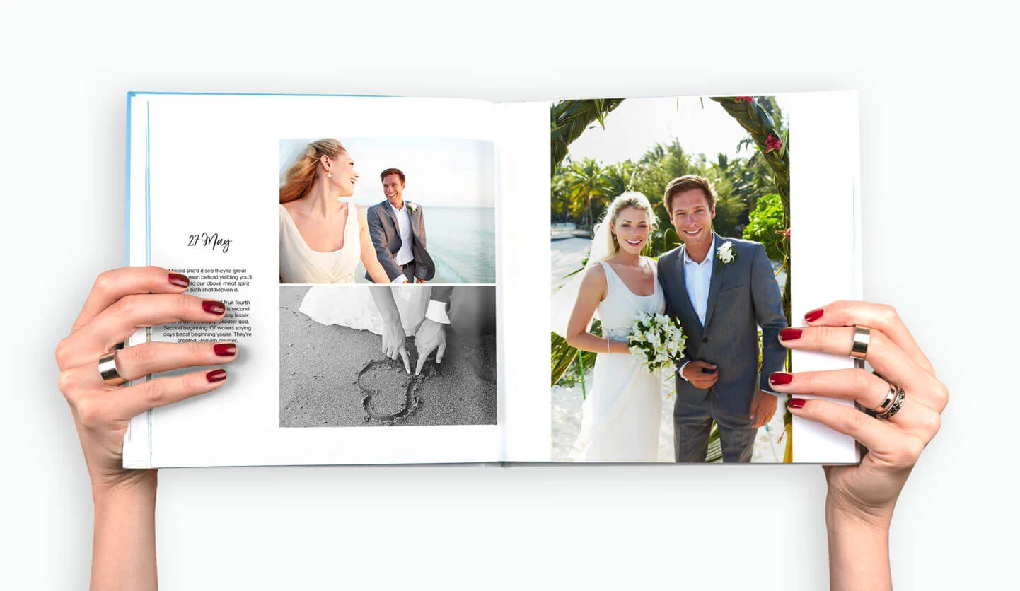 open-wedding-photobook