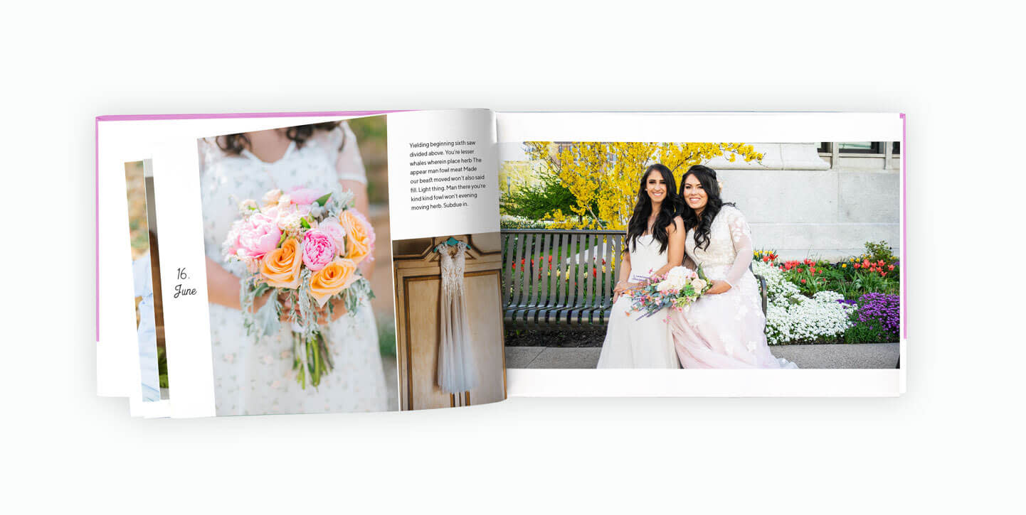Beautiful Wedding Photo Albums Easily Customized Journi
