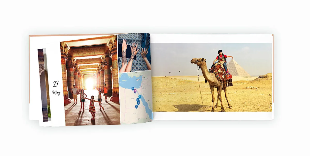 Custom Travel Photo Albums With Maps & Timelines Journi