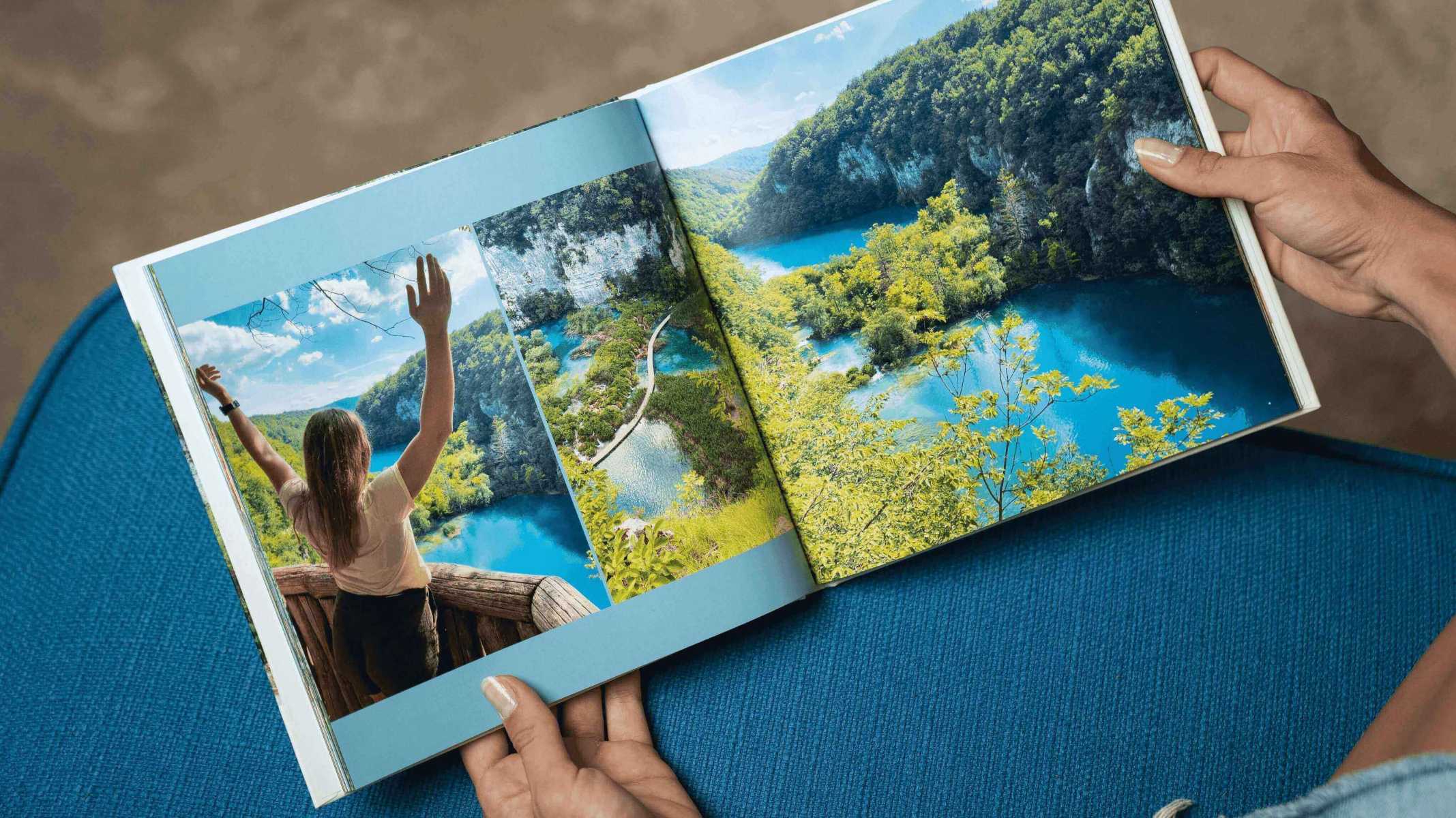 Holiday and travel photo books