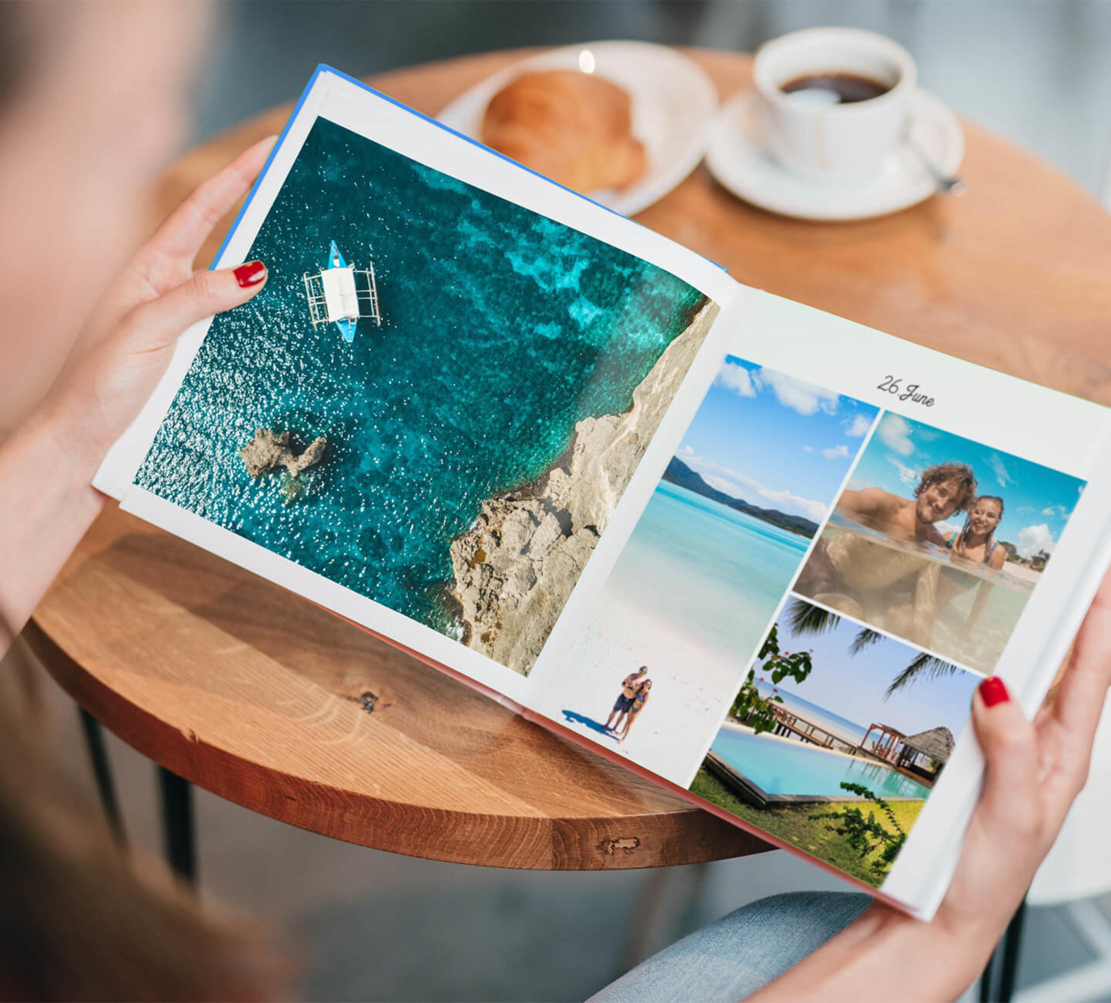 Custom Travel Photo Albums, With Maps & Timelines