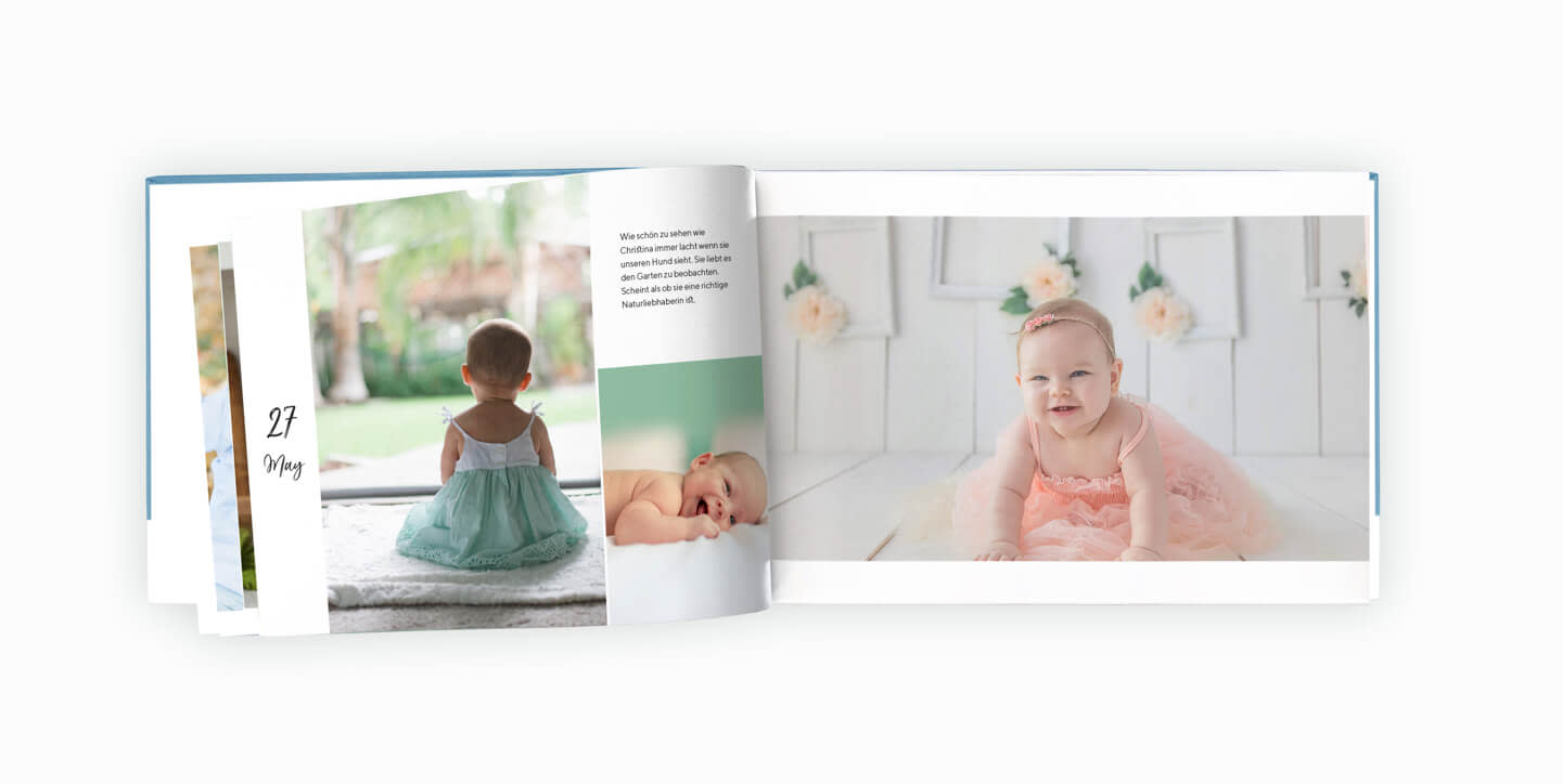 Make Baby Photo Books I Fast & Beautiful Baby Albums I Journi
