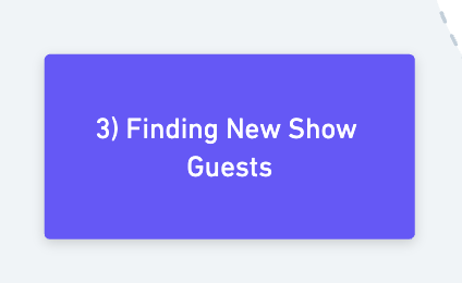 Finding new guests my first million podcast