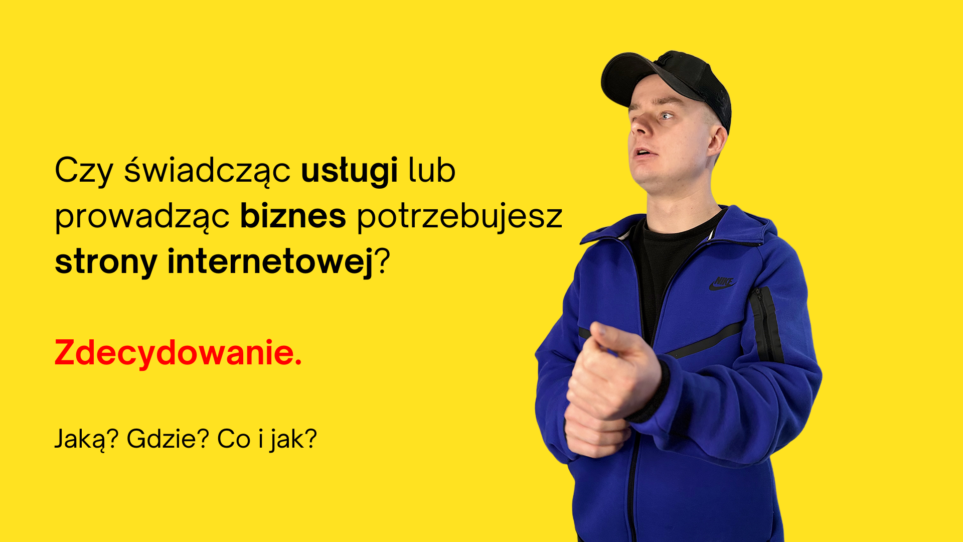 Czy w dzisiejszych czasach Twój biznes potrzebuje strony internetowej? Zdecydowanie.