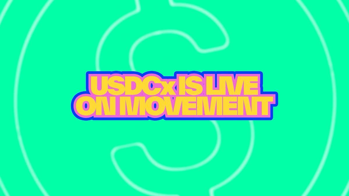 Introducing USDCx: Movement's Native USDC-Backed Stablecoin