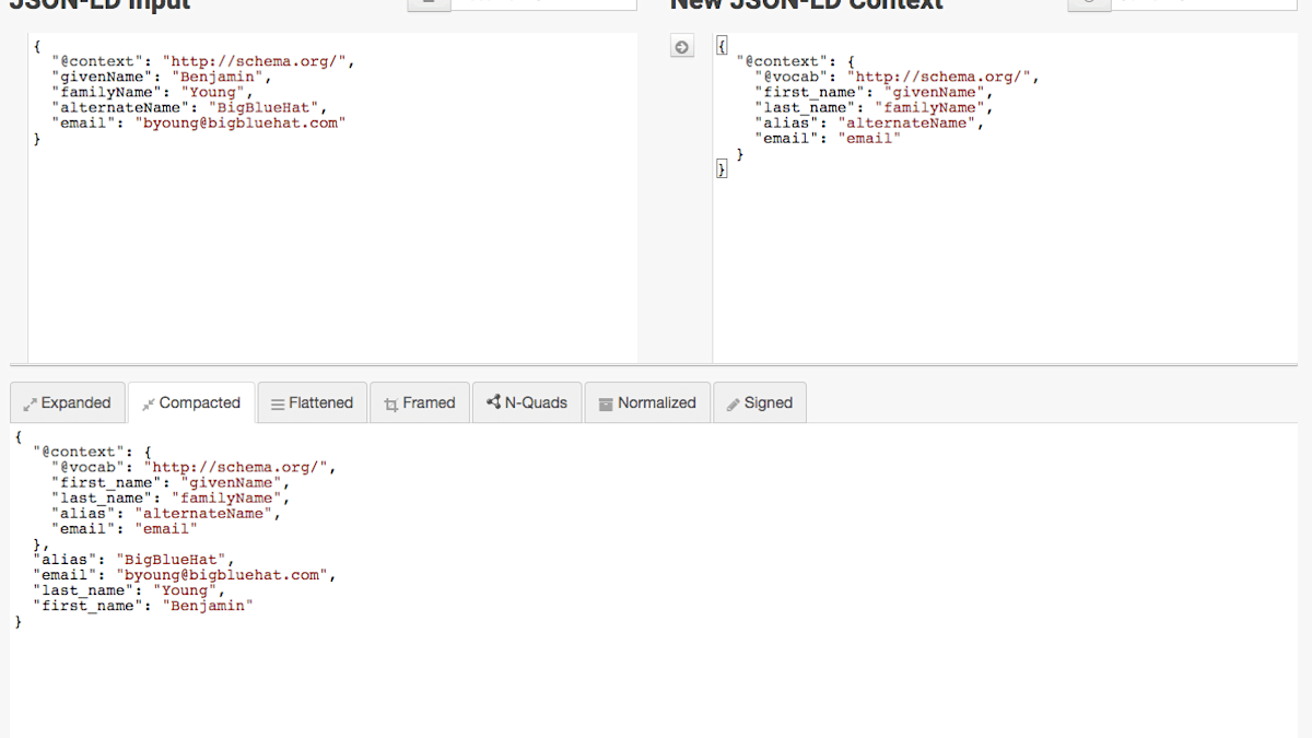 JSON-LD: Building Meaningful Data APIs