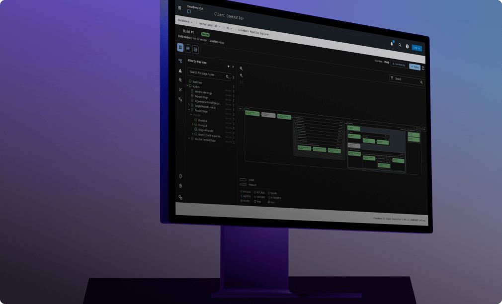 CloudBees Pipeline Explorer Animation