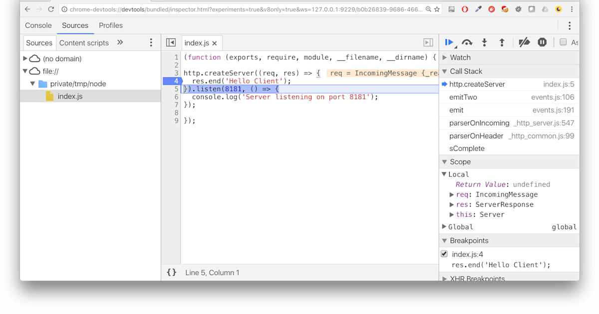 24 Chrome Javascript Debugger Next Line