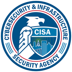 Seal of Cybersecurity and Infrastructure Security Agency logo