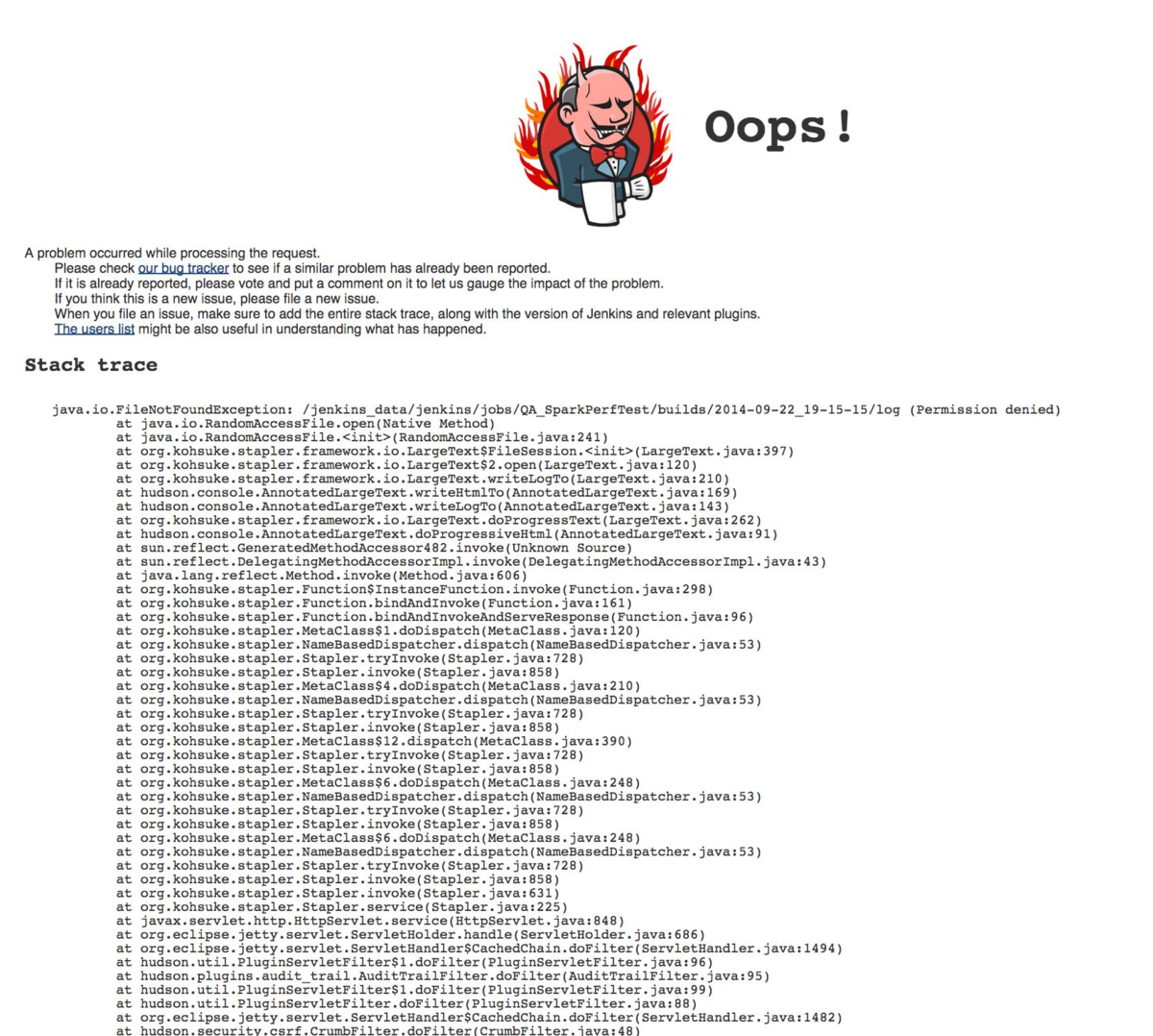 when things go wrong in Jenkins