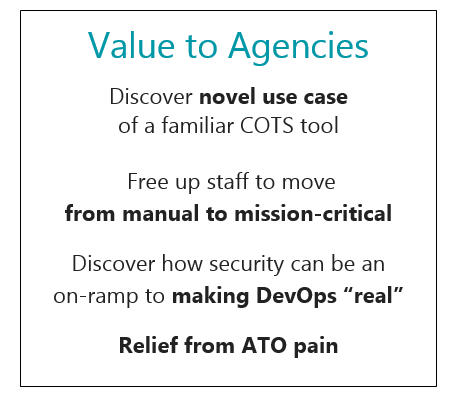 DevSecOps value to agencies