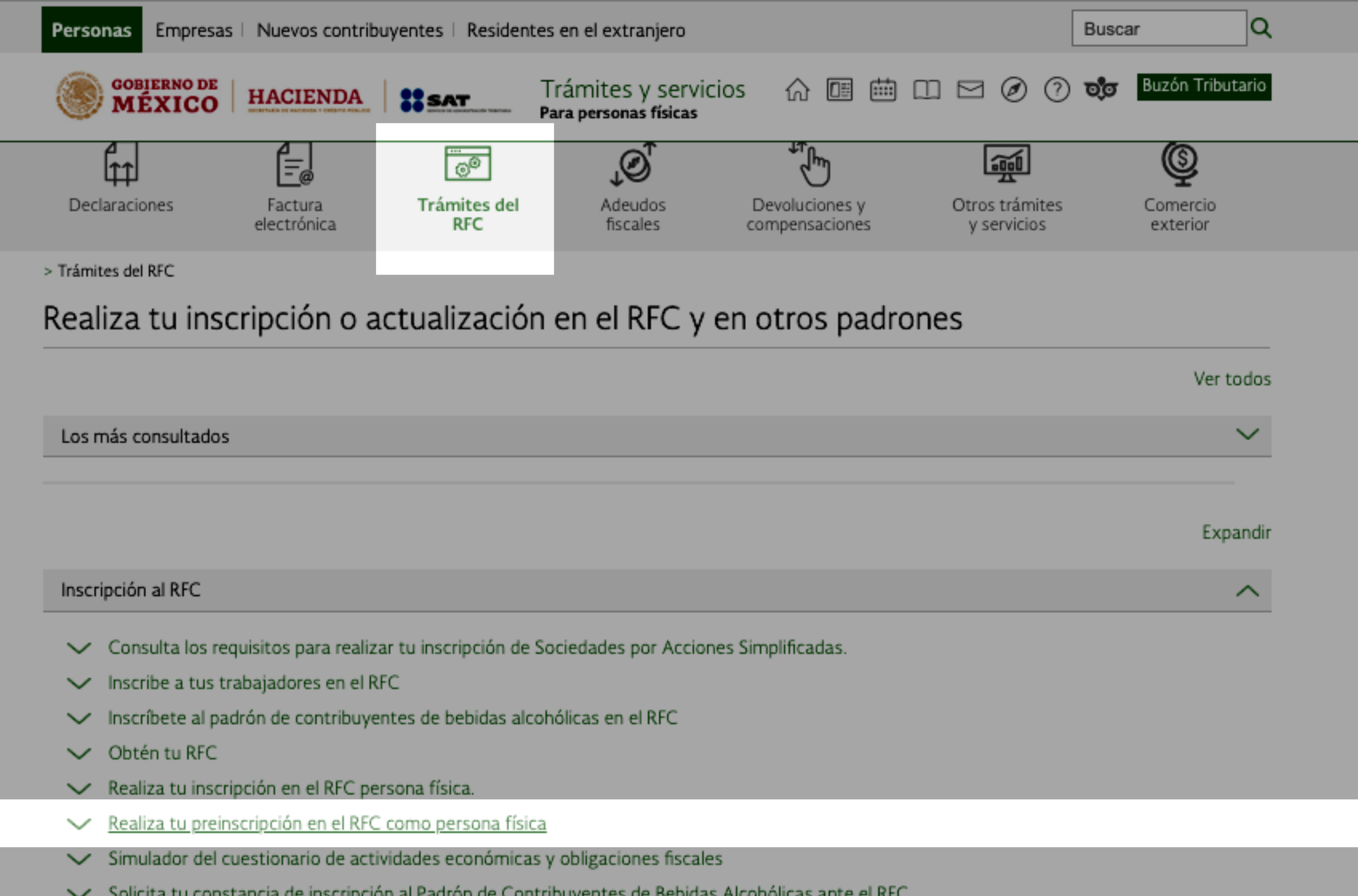 Guía Rápida De Inscripción Al RFC Persona Física Por Primera Vez | Nobe