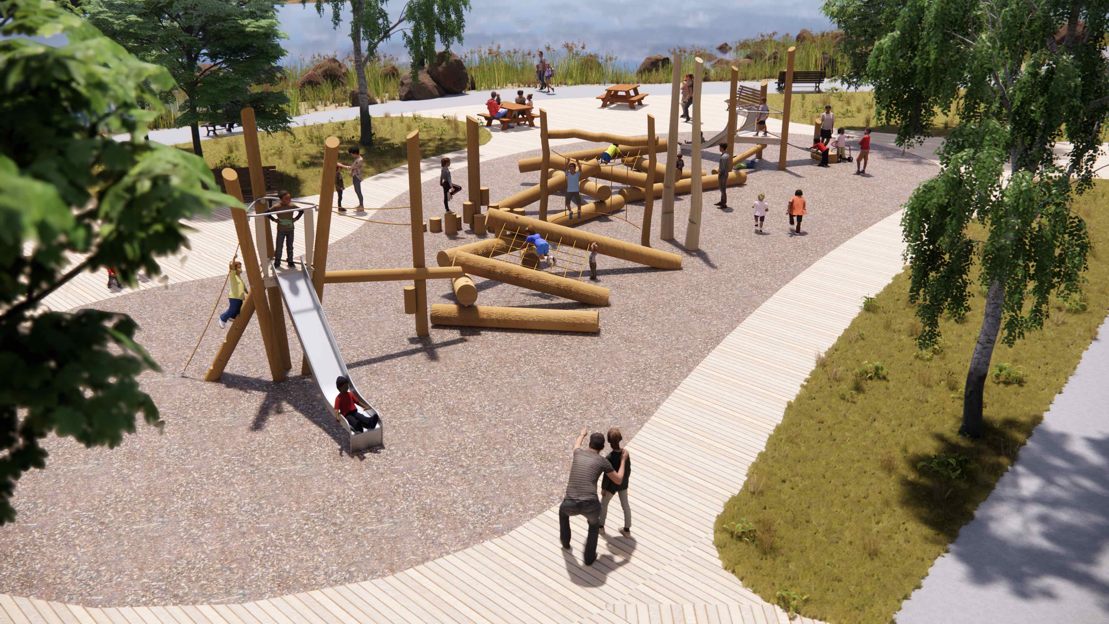 Taylor Farm Park playground | Earthscape Collections