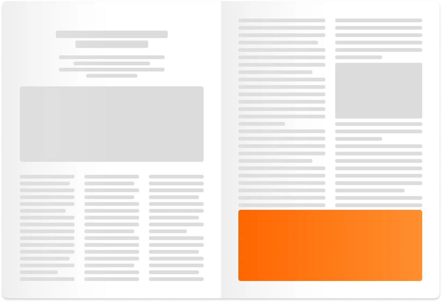 Icône Format 1/4 page paysage Migros Magazine