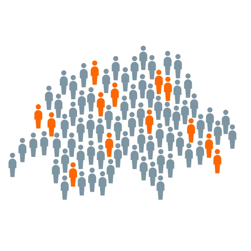 Carte de la Suisse: public cible