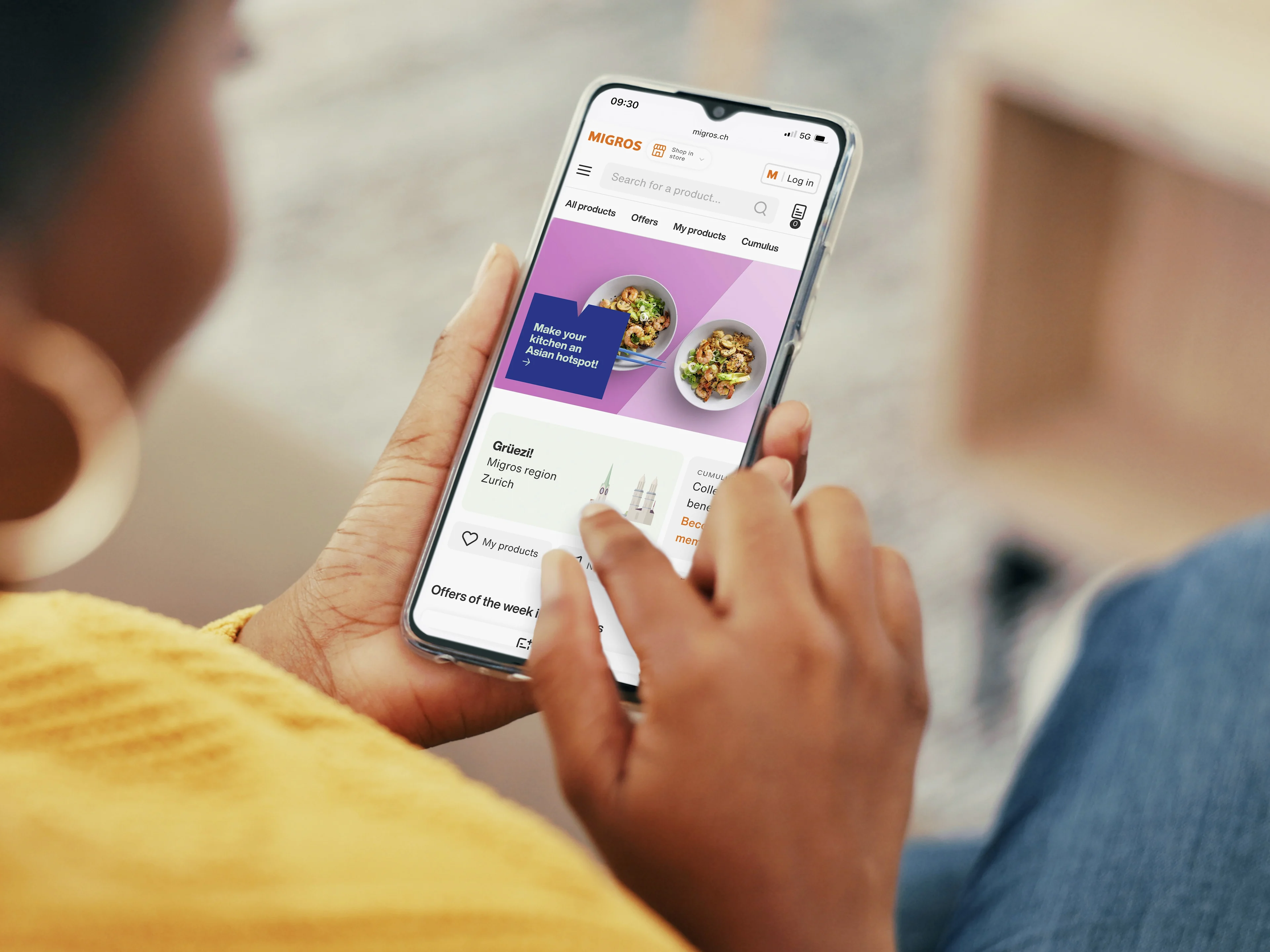 Migros Online Teaser