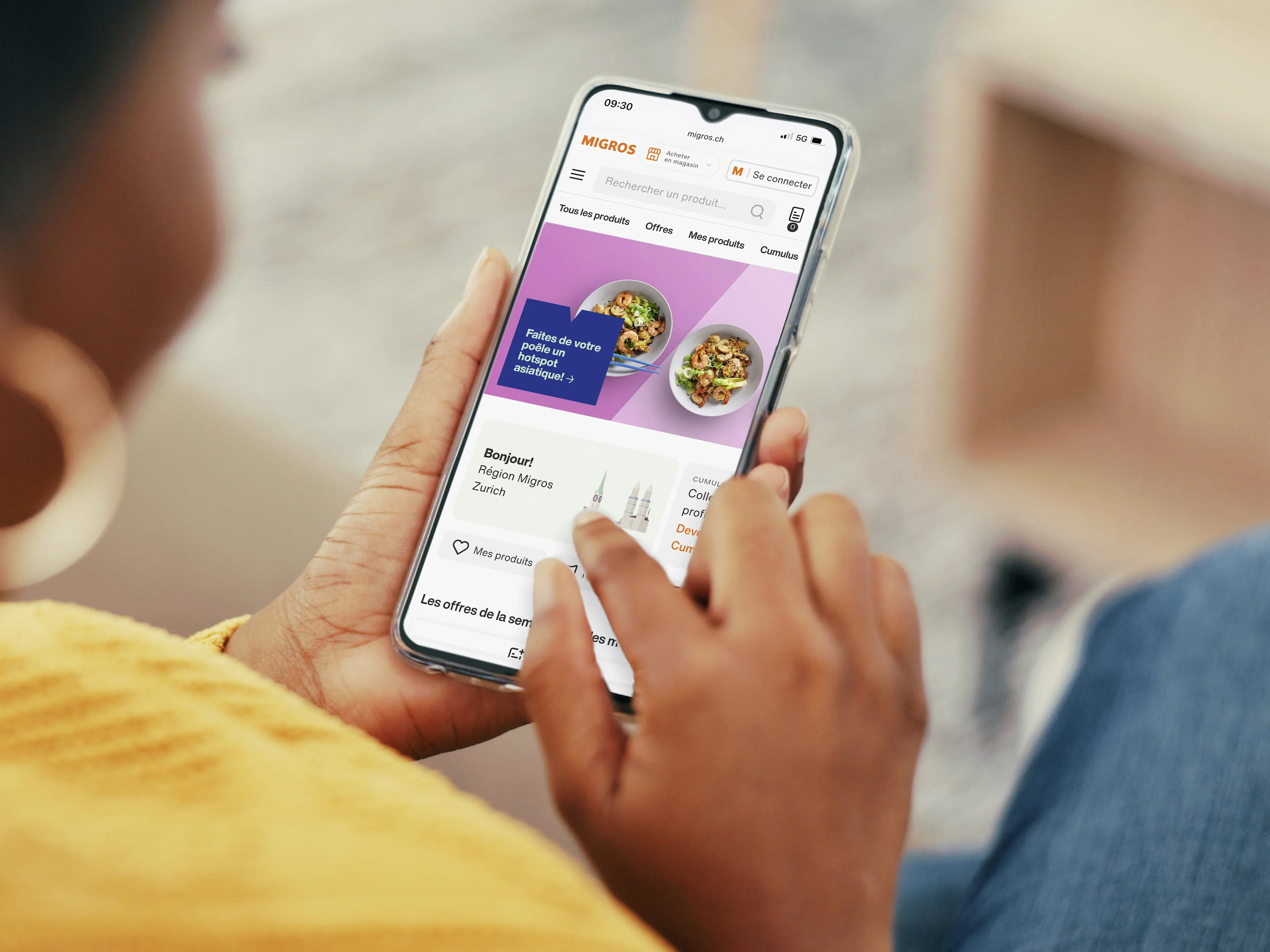 Migros Online Teaser
