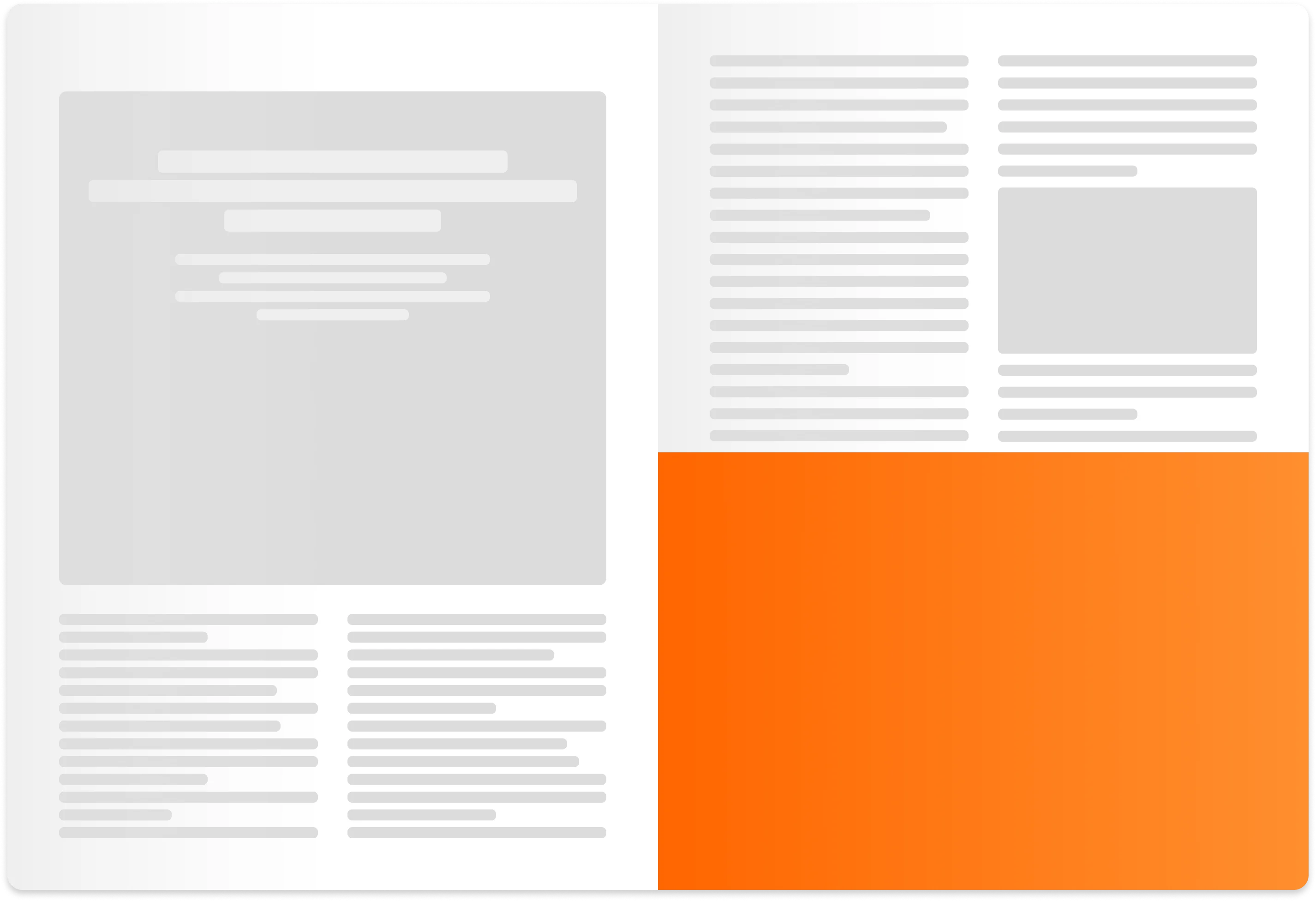Migusto half-page landscape format icon