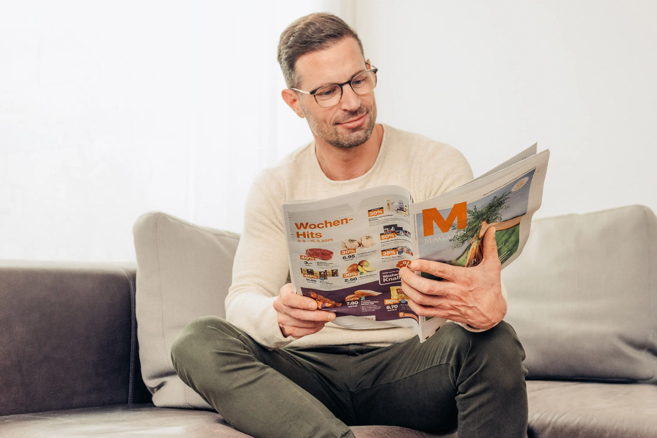 Mood-Bild Anzeigen Migros-Magazine / Azione