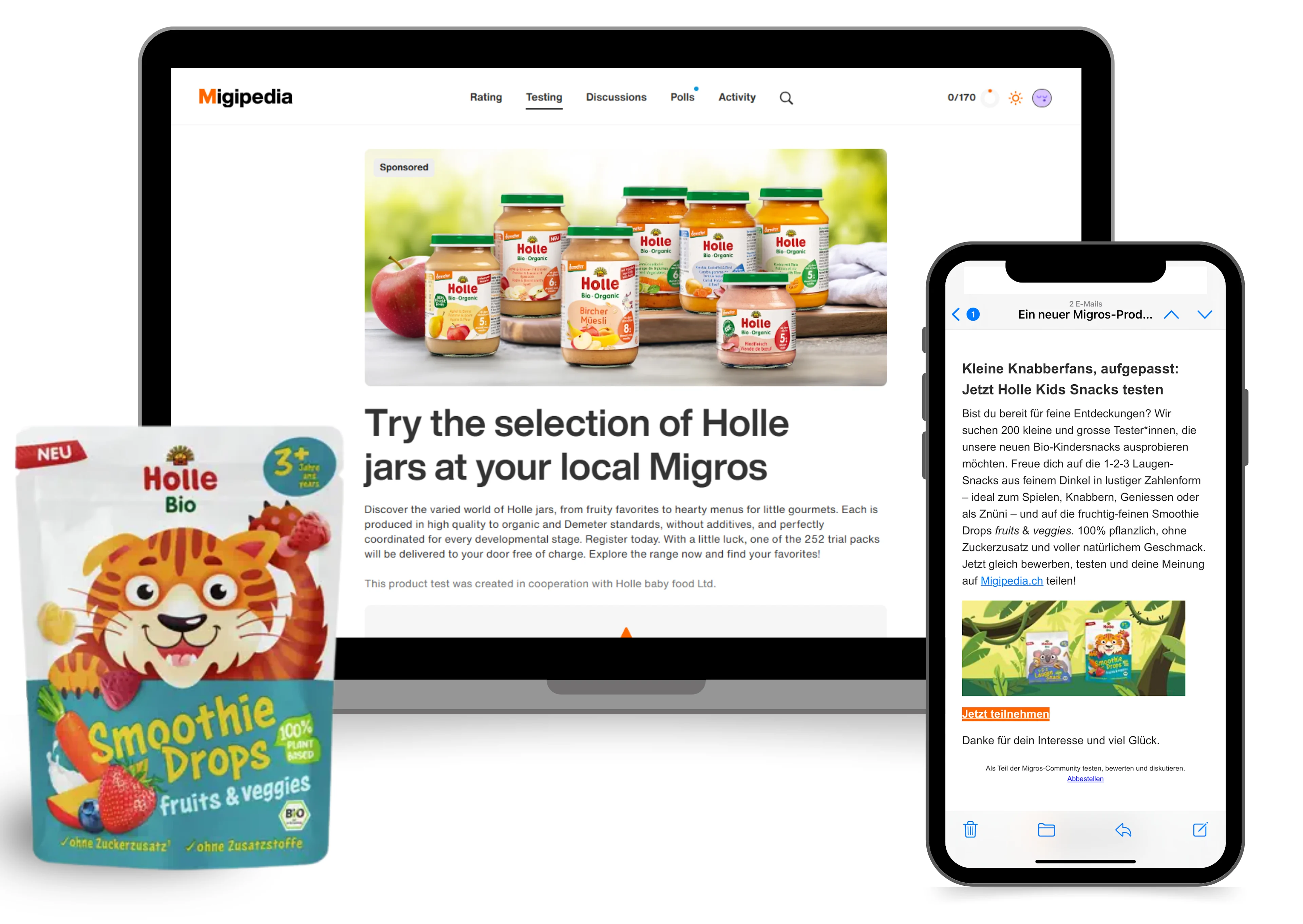 Tryvertising example