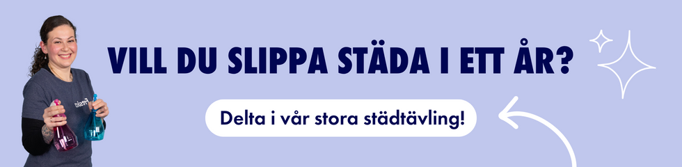 SE - Slipp städa i ett år - Banner