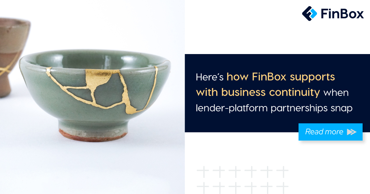 How can digital platforms ensure business continuity when lending partners back out?