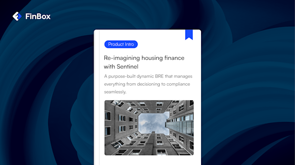 Re-imagining housing finance with Sentinel