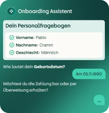 personalfragebogen chat