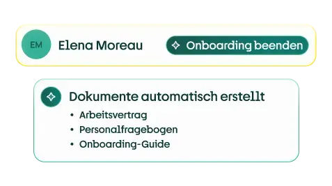 onboarding abschließen