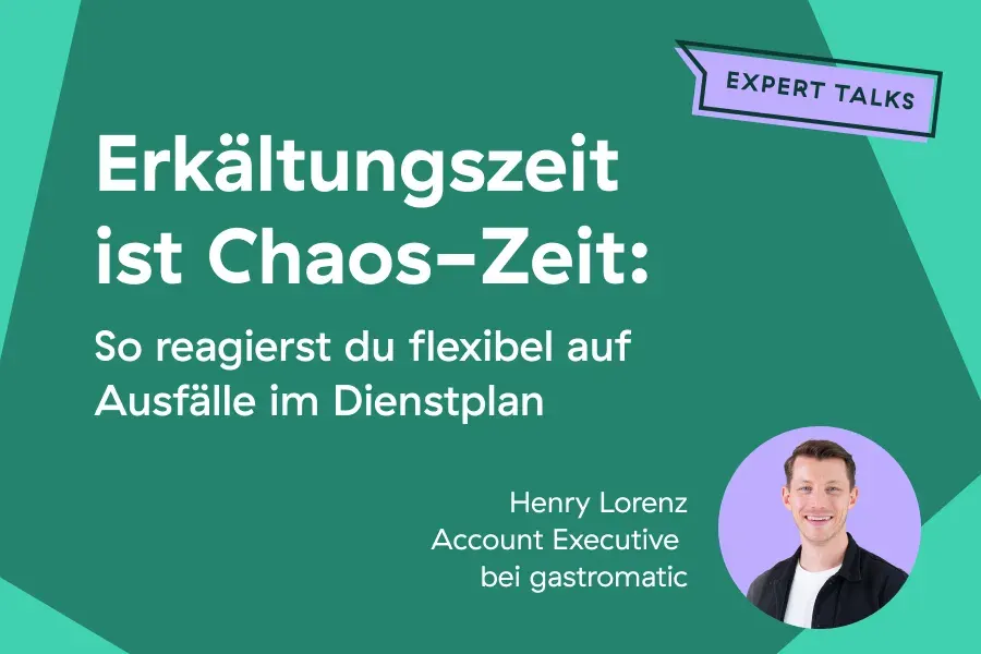 Erkältungszeit ist Chaos-Zeit: So reagierst du flexibel auf Ausfälle im Dienstplan