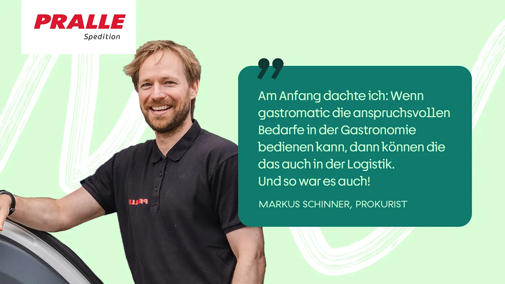 Pralle Spedition hero image