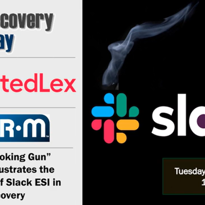 How a Smoking Gun Message Illustrates the Importance of Slack ESI in eDiscovery