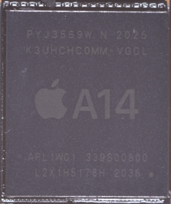 image of iphone 12 Pro's A14 bionic chip