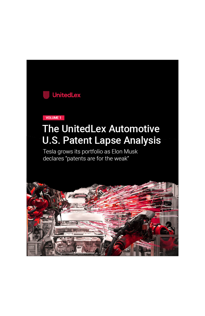 The UnitedLex Automotive U.S. Patent Lapse Analysis