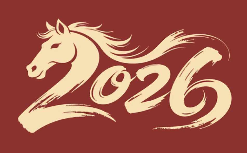 2026 Year of the Horse Logo Source: https://stock.adobe.com/search?k=%22year+of+the+horse%22
