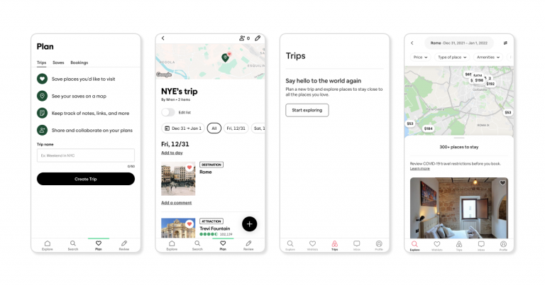 how to design a travel app