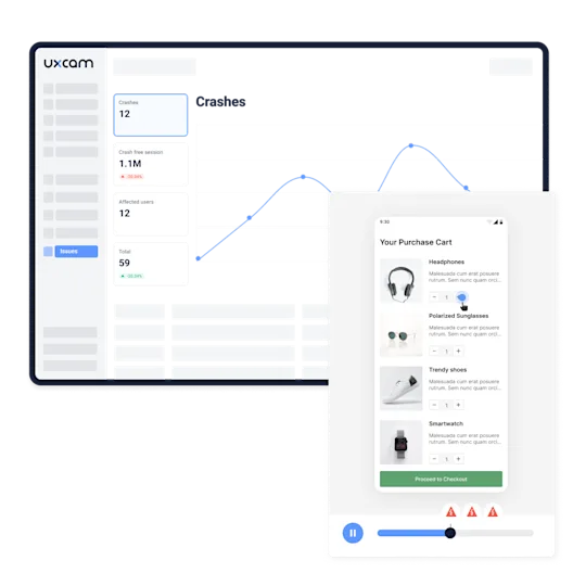 Solve crashes faster with integrated session replay