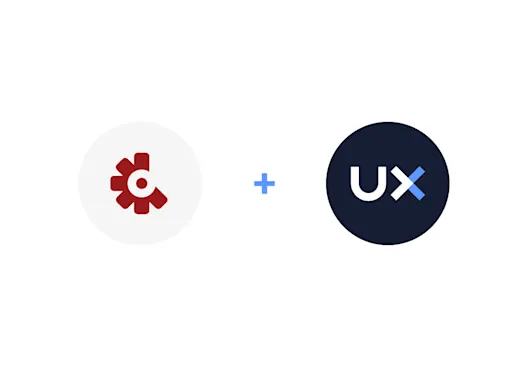Crash reporting tool logo plus UXCam