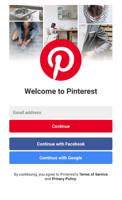 app login screen designs