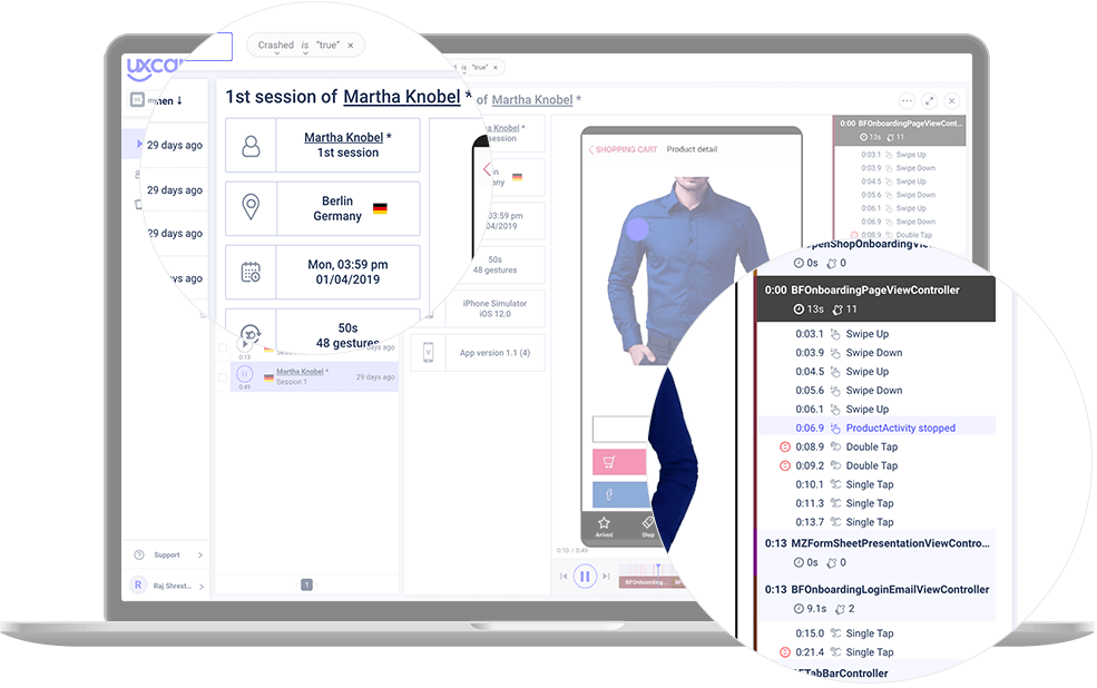 mobile personalization uxcam