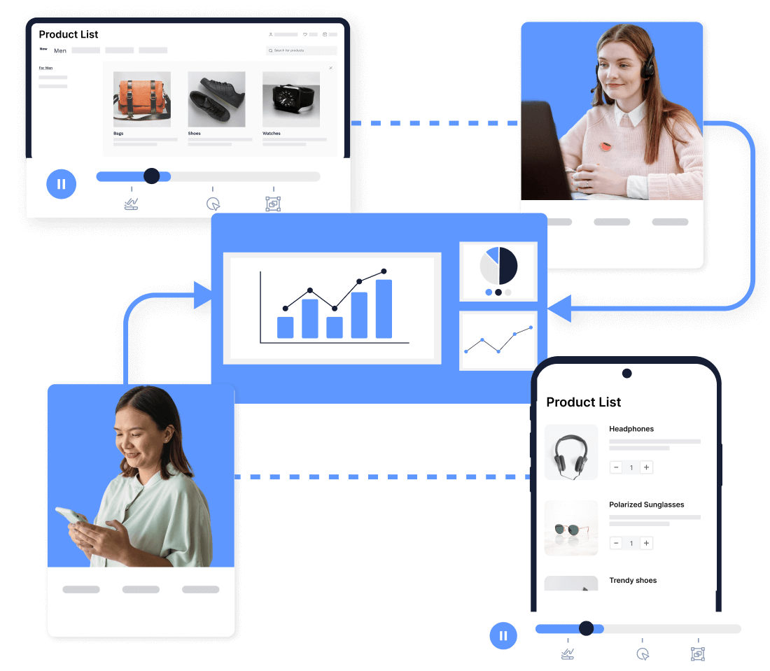 Product analytics for web and mobile apps