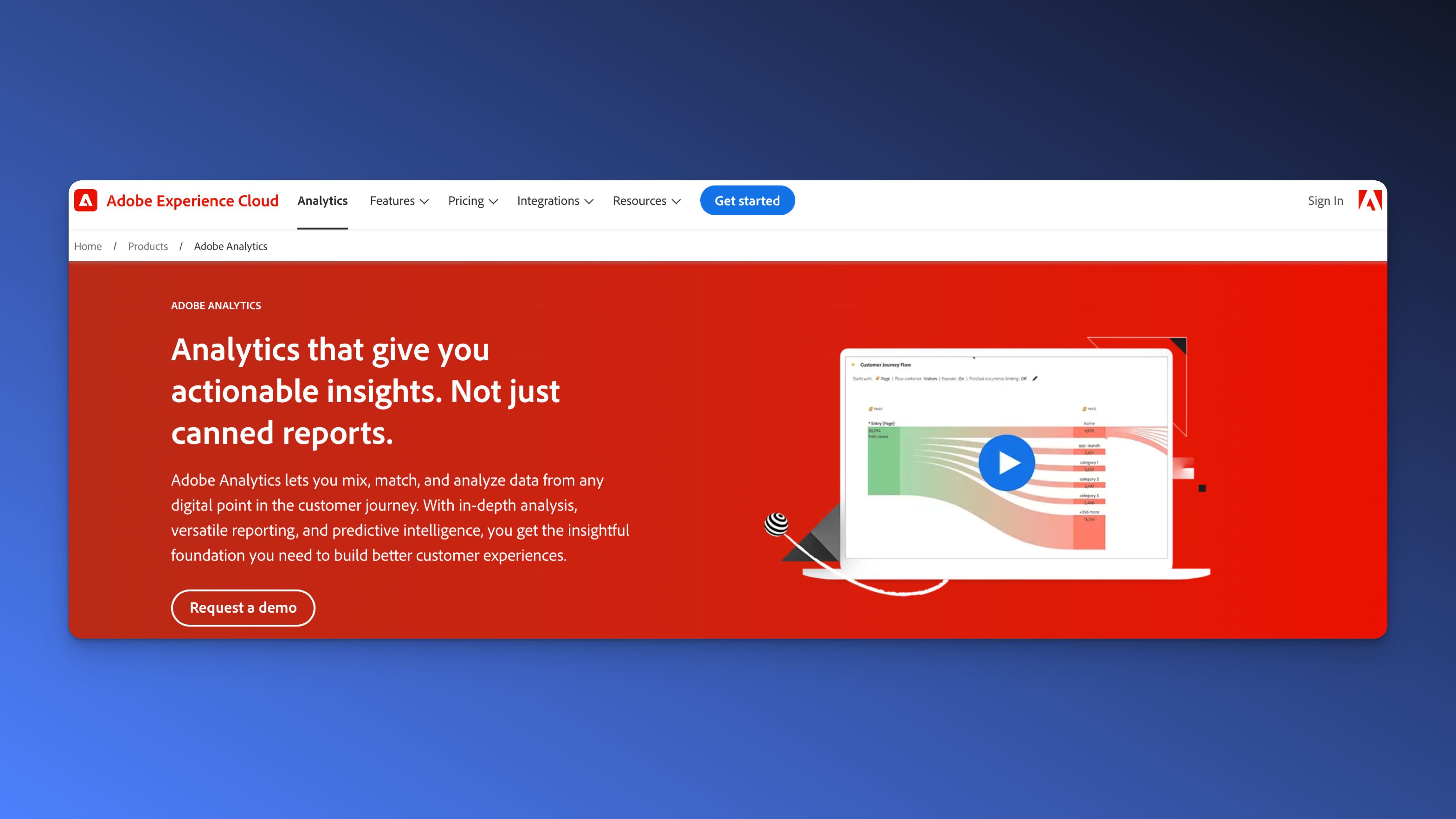 Digital Analytics Tool Adobe Analytics