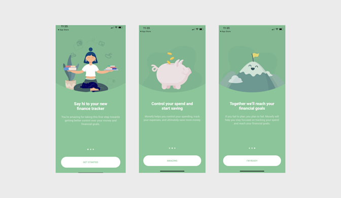 User account activation - budget welcome pages