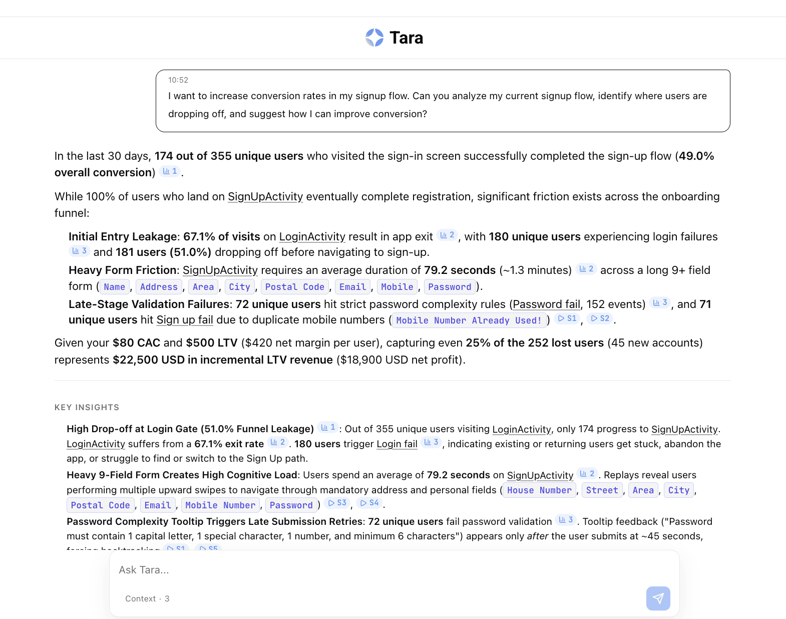 tara-chat-conversion-question