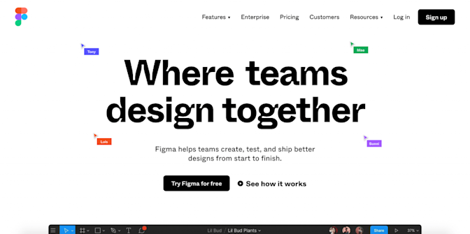 Figma Prototyping Tool